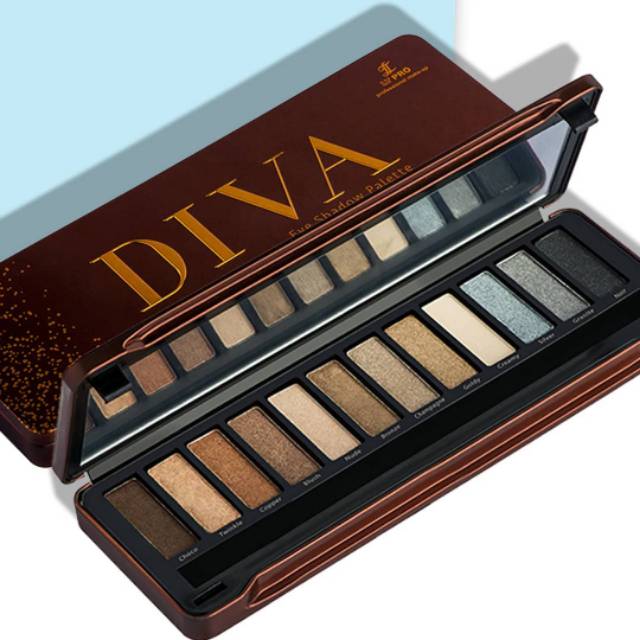 Eyeshadow Palette DIVA LT PRO