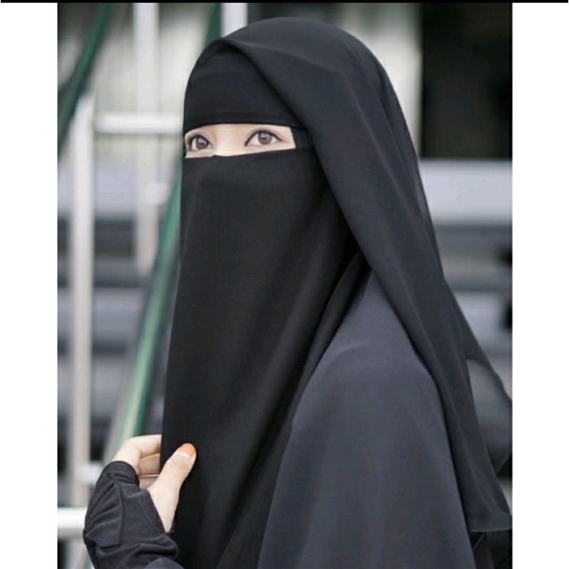 NIQAB YAMAN Sifon Silky | Cadar Yaman | Niqab Termurah