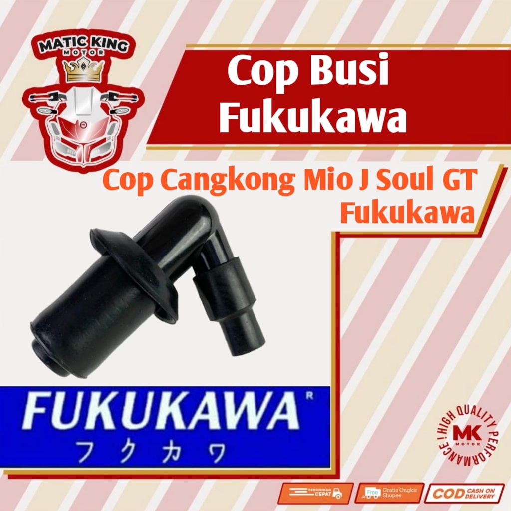 Cop cangklong tutup kop cangkong kepala busi Mio J Soul Soul GT X Ride Fukukawa