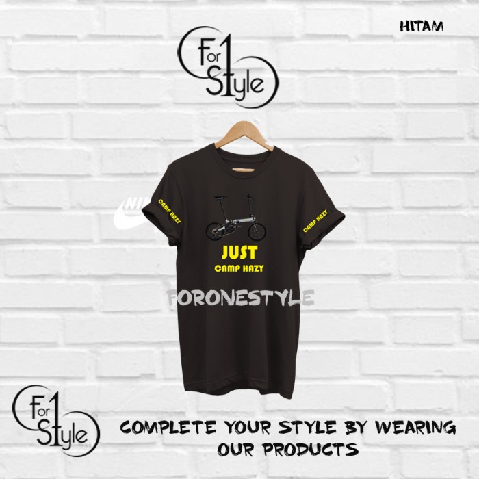 BAJU - KAOS GOWES SEPEDA CAMP HAZY - TSHIRT KOMUNITAS SEPEDA CAMP HAZY