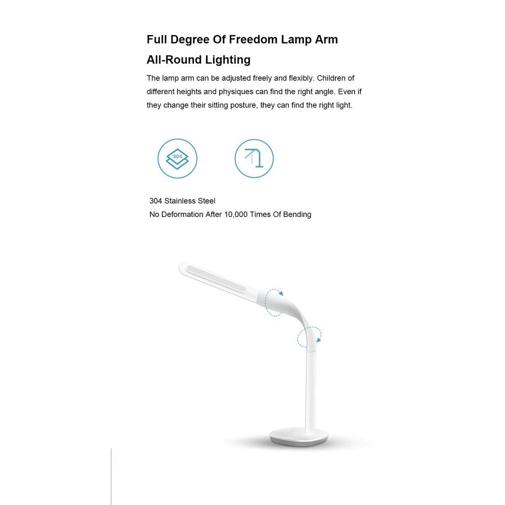 AKN88 - MIJIA PHILIPS Smart Flexible Desk Lamp 3rd Gen - Lampu Meja Fleksibel