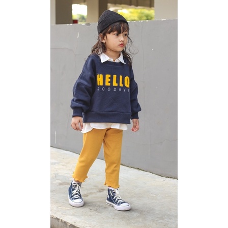 LITTLECAIM - legging import rib | legging anak