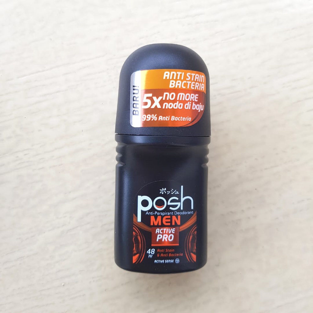 DEODORAN POSH MEN ROLL ON 50 ML - POSH MEN ANTI PERSPIRANT DEODORANT 48 JAM