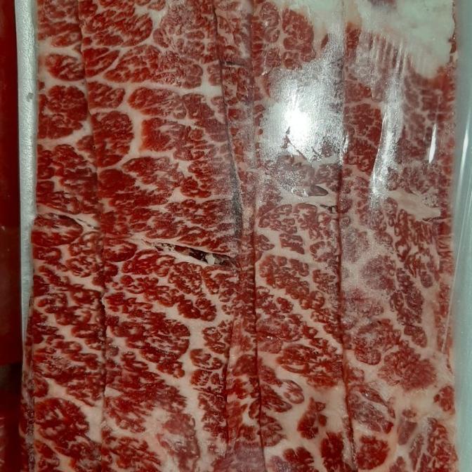 

Daging Sapi / Beef Wagyu Premium Slice Mb9 500Gr Storetaufik_