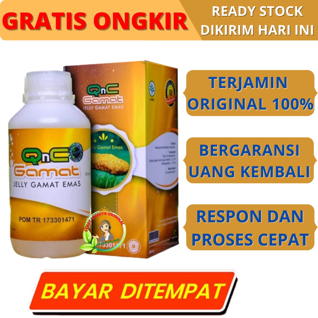 Obat penghancur lipoma, uci uci, benjolan, Tiroid, Gondok Salep Herbal Qnc Jelly Gamat Emas Asli