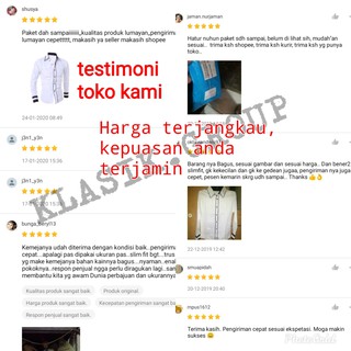 Kemeja Pria  Alisan  Slimfit Hitam Panjang Kombinasi Pundak 