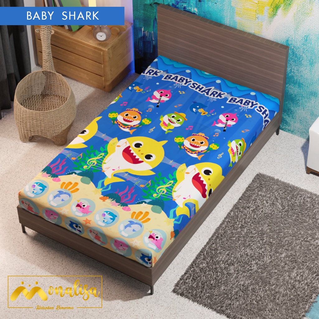 SPREI WATERPROOF MONALISA SINGLE 120X200 / PABRIKAN-2