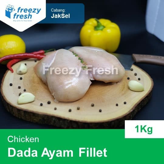 

Dada Ayam Fillet (Chicken Breasts Fillet) - Boneless Tanpa Kulit