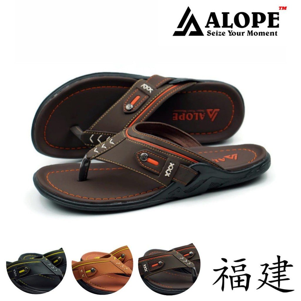 SANDAL KULIT ALOPE H 10 ORIGINAL sandal kulit sandal pria sandal
