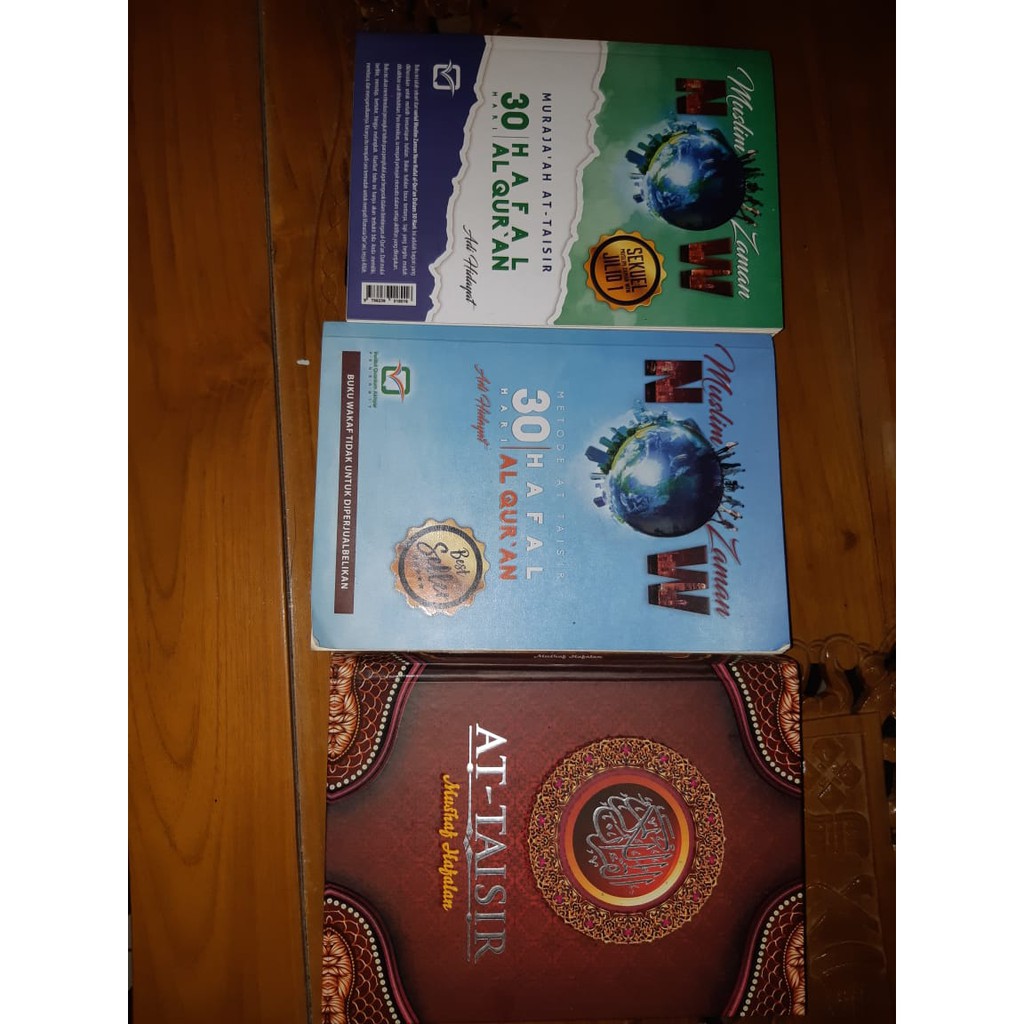 Paket Hafalan Al-Quran Mushaf At-Taisir Ustadz Adi Hidayat 30 Hari Hafal Al-Quran