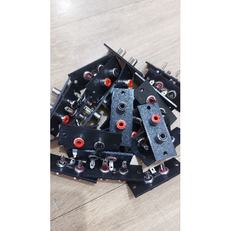 Soket RCA 2pin / soket rca isi 2 soket