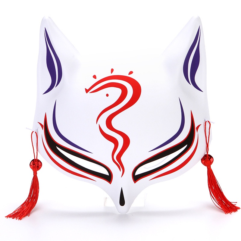 TOFF topeng kitsune fox bunkasai japanese festival mask rubah halloween