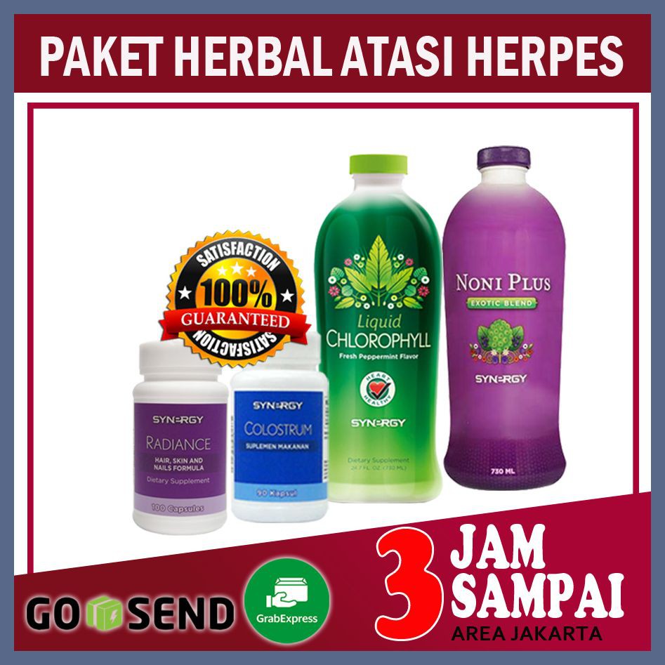 Obat Cacar Ular/Herpes & Bersihkan Racun Tubuh Paling Laris