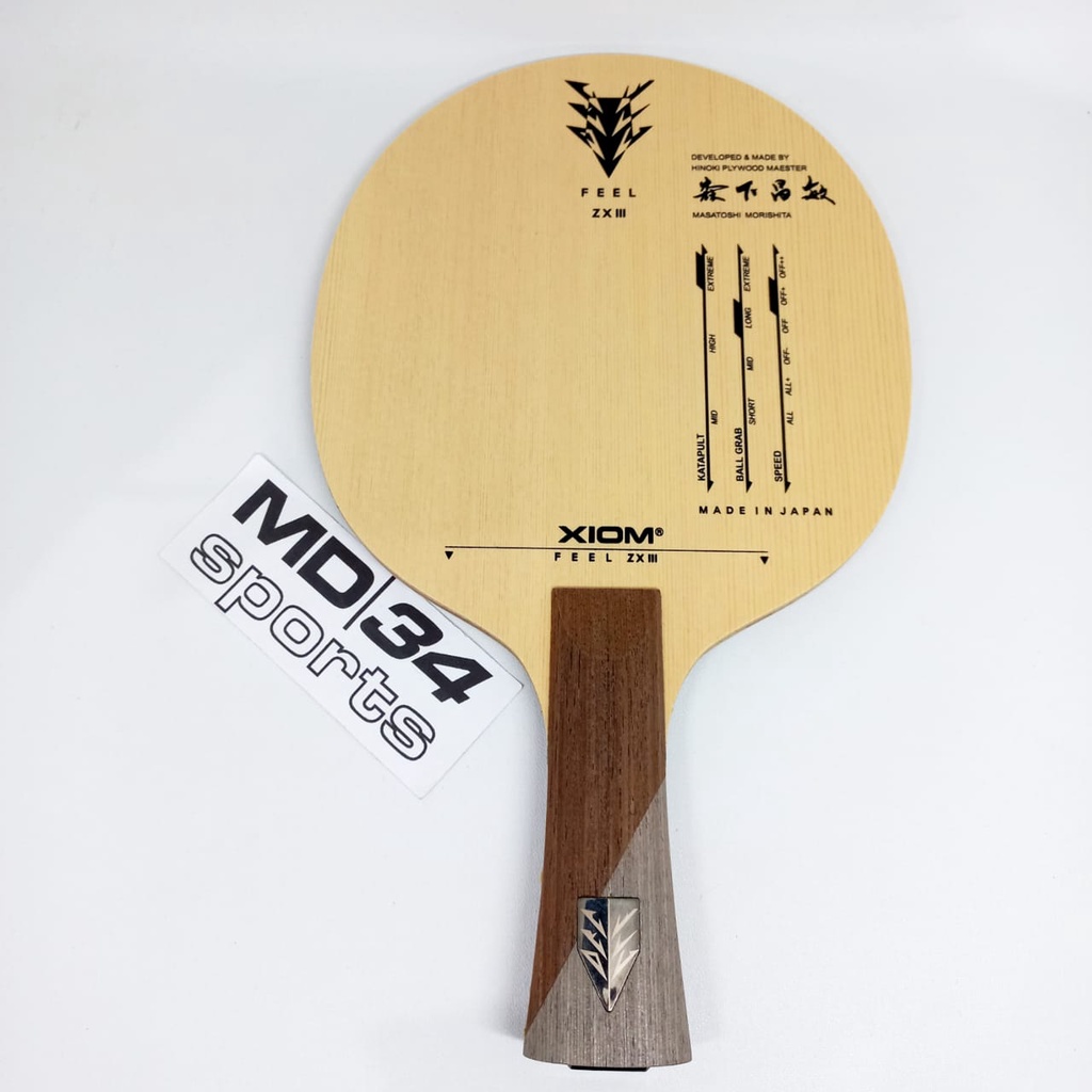 KAYU XIOM FEEL ZX 3 - kayu / Blade / Bet pingpong