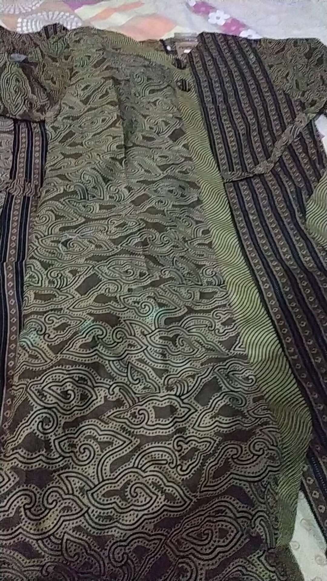 Batik Wanita Asj Sa Hrb026 Kenongo Kemeja Tosca Pendek