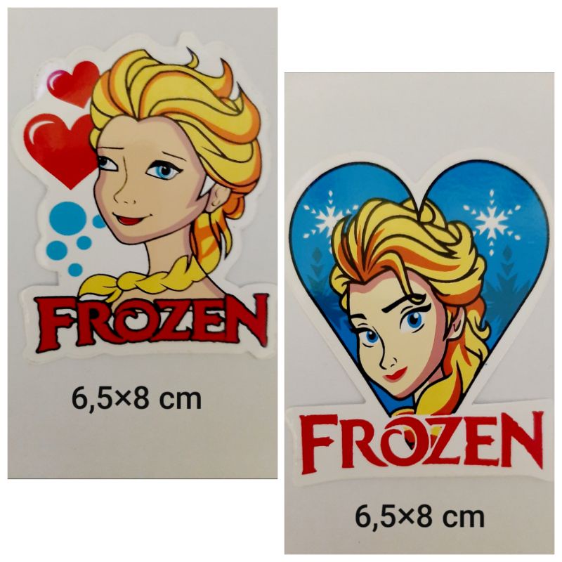 

STIKER GRAFTAC FROZEN ukuran kecil