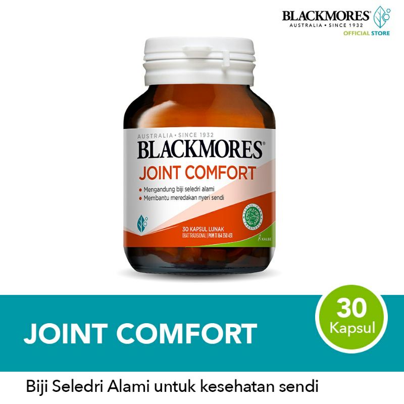 VITA78 BLACKMORES VITAMIN  JOINT COMFORT / CELERY 7000MG MENGATASI ARTHRITIS REMATIK&amp;ASAM URAT NYERI SENDI ISI 30 exp bln  8 2024