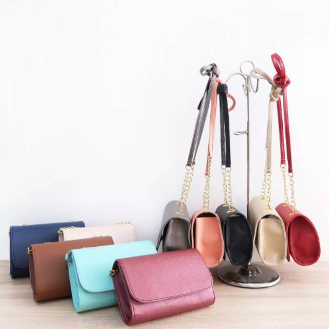 Tas selempang / sling bag H.M warna warni