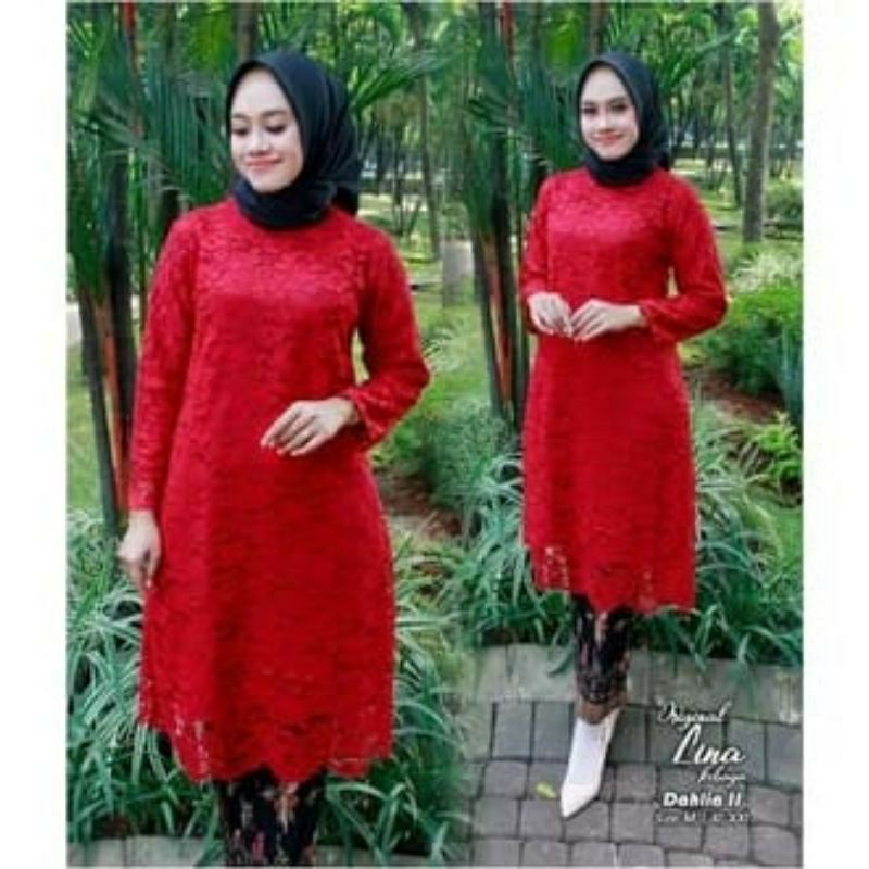 SET KEBAYA TUNIK MUSLIM KEBAYA BRUKAT KEBAYA MODERN KEBAYA PESTA