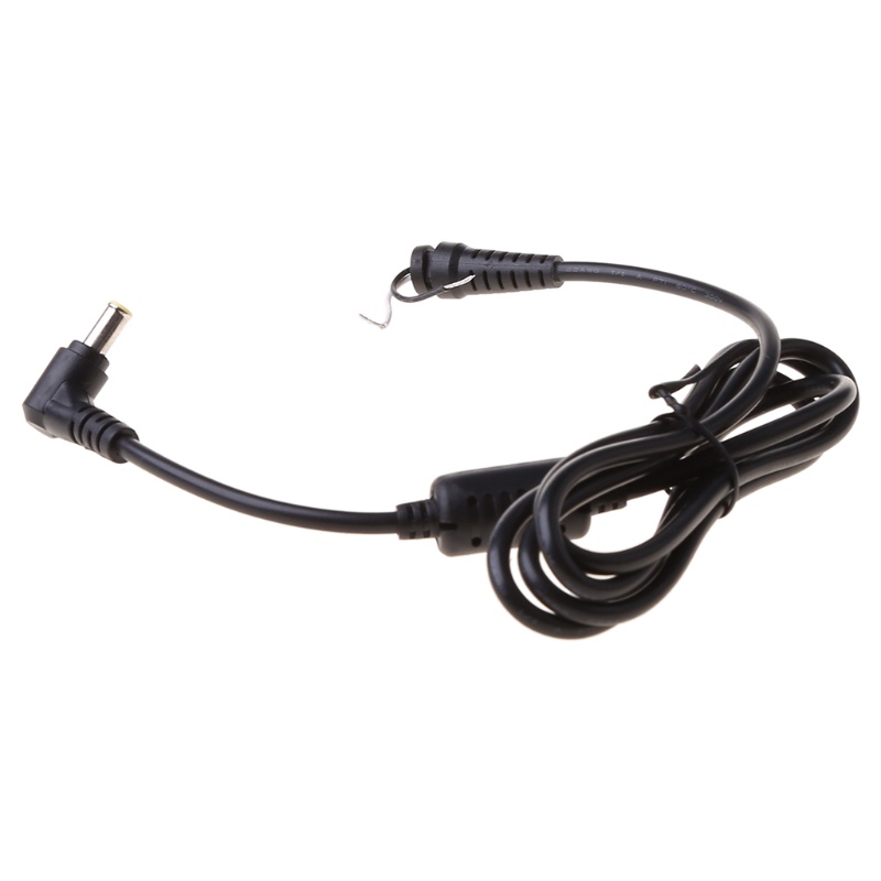 Btsg L Shaped for DC Power Male Plug Jack to Bare Wire Open End Kuncir Kabel Listrik C