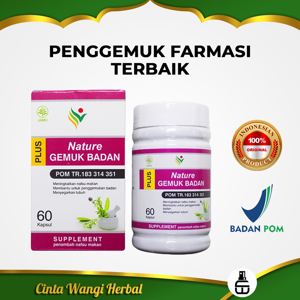 AMAN PENDERITA DIABETES DAN MAGH NATURE GEMUK BADAN BPOM OBAT GEMUK penggemuk penambah berat badan n