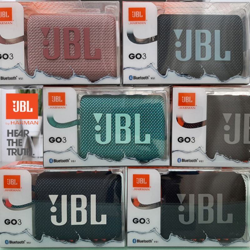 JBL GO-1 &amp; GO-3 Bluetooth Speaker Original, Garansi Resmi IMS Full Segel