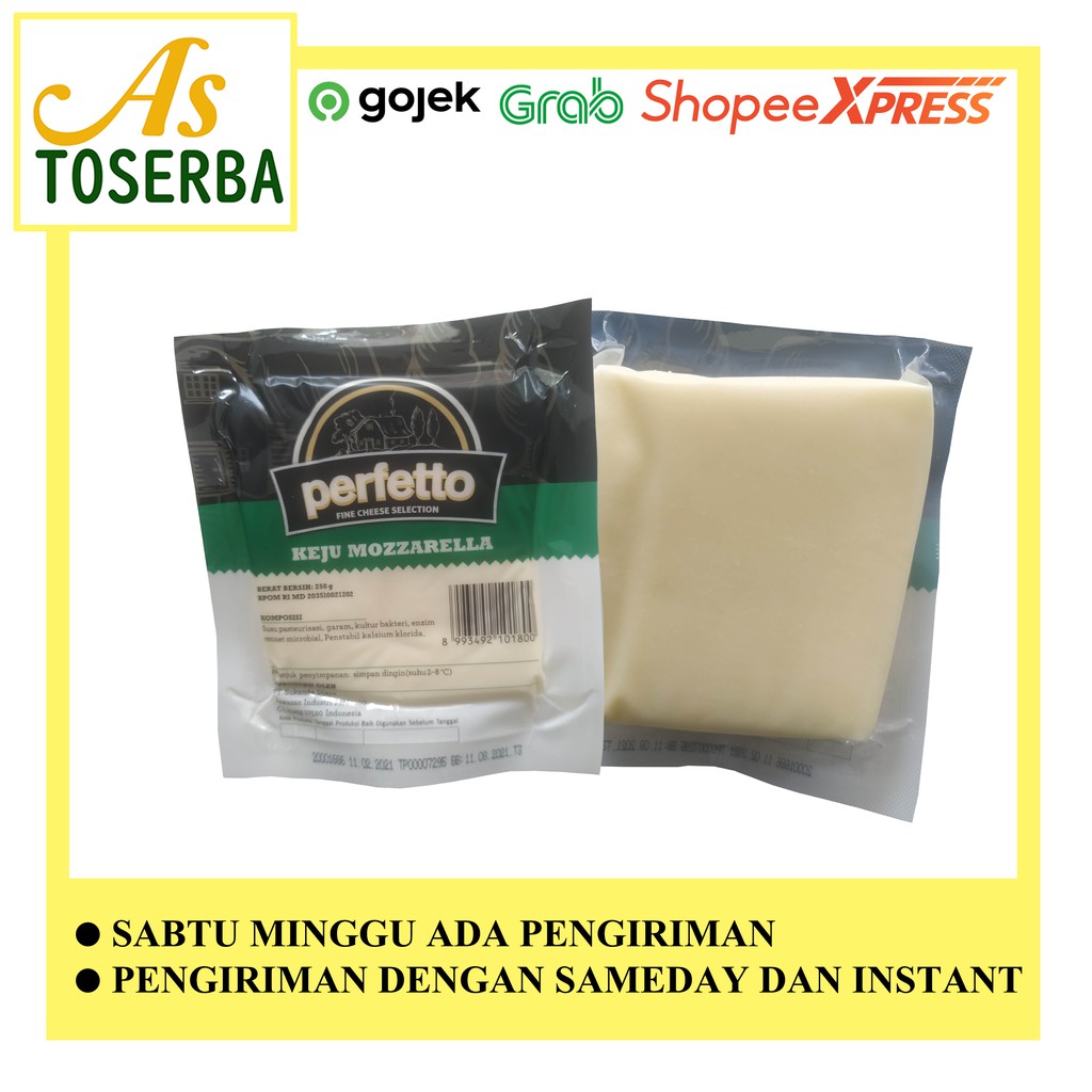 

Perfetto Keju Mozzarela 250Gr