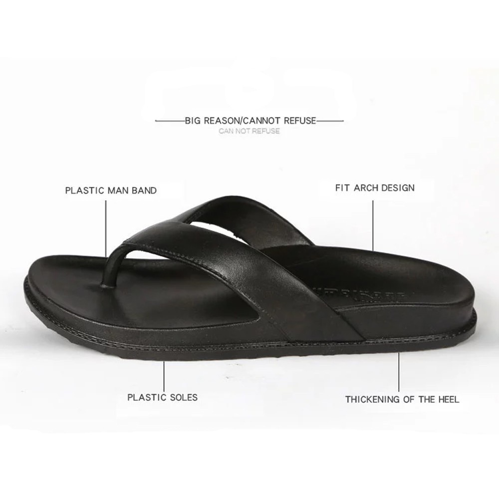 Ambigo Sandal Karet Flip Flop - Sandal Pria Dan Wanita BASIC - Sandal Karet Import Model Terbaru