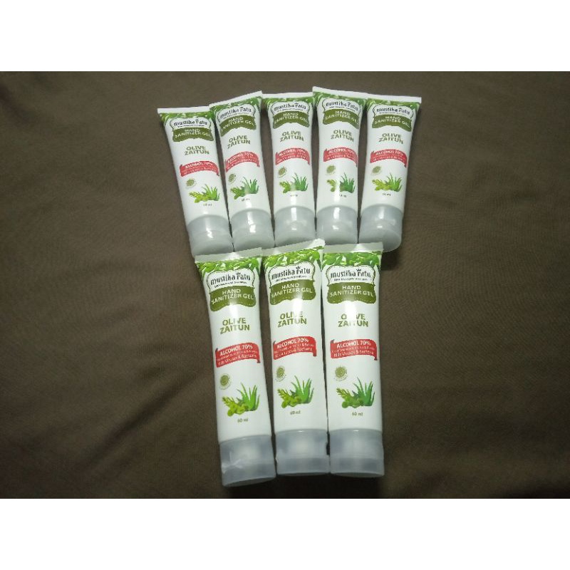 Mustika Ratu Hand Sanitizer gel olive zaitun