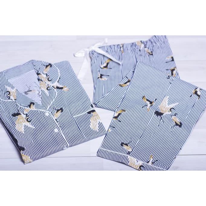 Promo Best Seller Pyjamas Zara Bird Piyama Baju Tidur  E7760