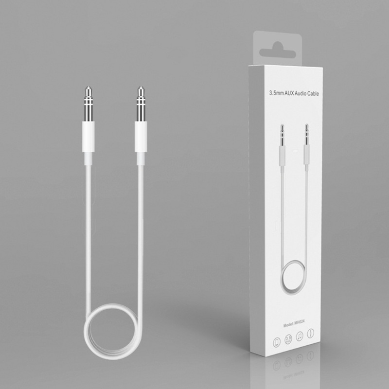 Btsg Kabel Fleksibel 3.5mm Kabel Aux 3.3ft/1M Suara Hi-Fi Untuk Ponsel Androids