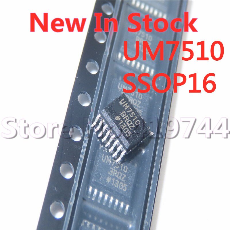 5pcs Ic Um7510 Adum7510Brqz Ssop-16 Smd Plasma Tv Chip