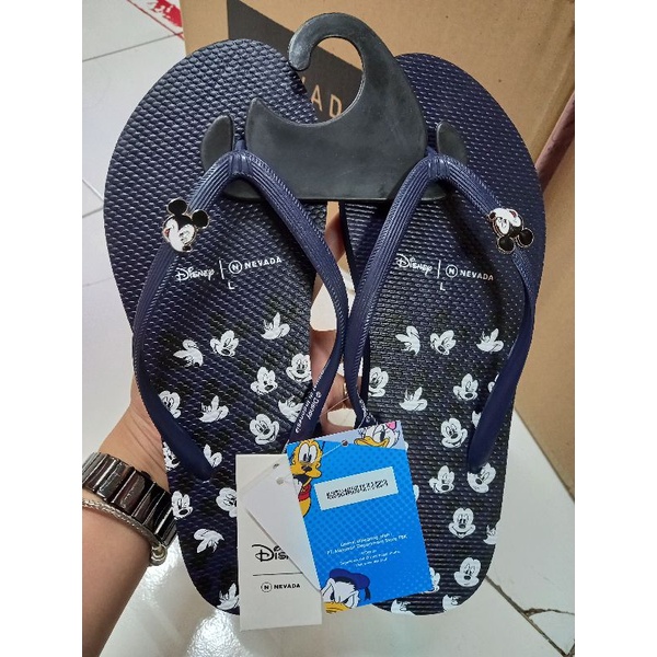 sandal jepit lucu original Disney Nevada