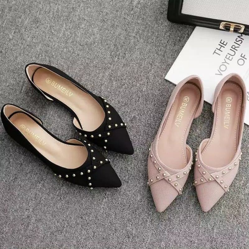 Alas cokoer -Promo diskon Murah Sepatu Flatshoes Wanita NS 01