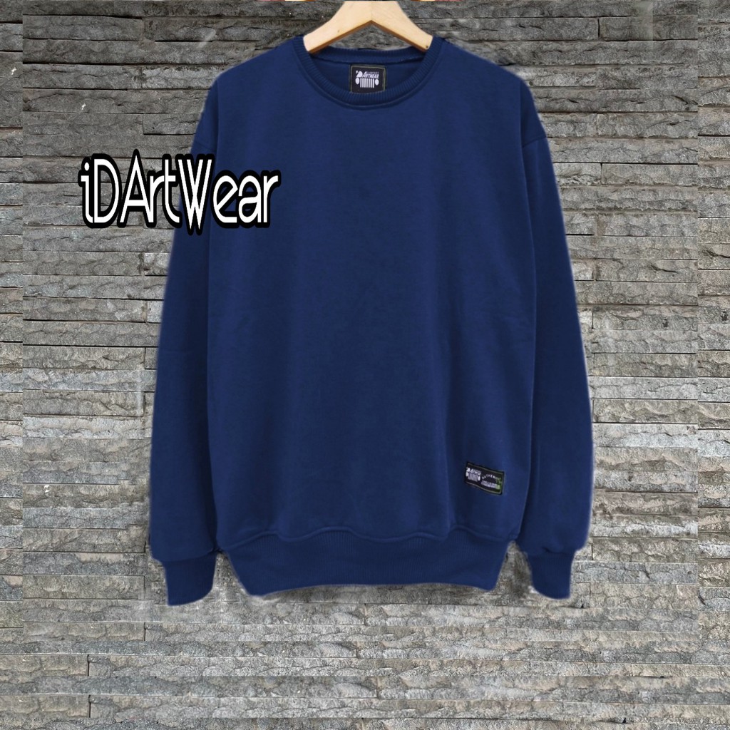 Sweater Crewneck Polos Sweatshirt Polos SIZE M - XXL switer Cowok Cewek Sweater Pria Wanita Terlaris