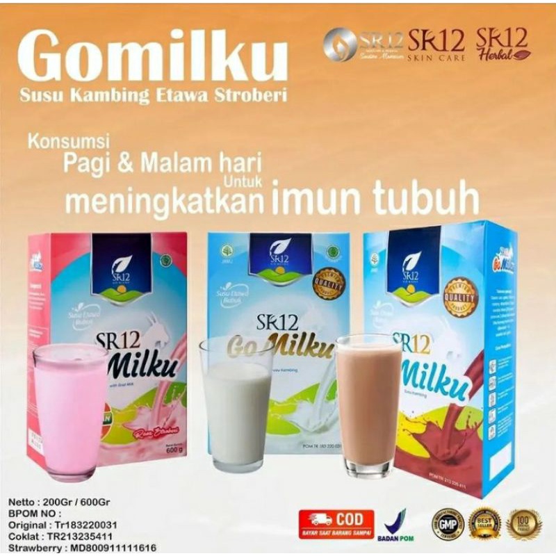 

Gomilku Susu kambing etawa SR12
