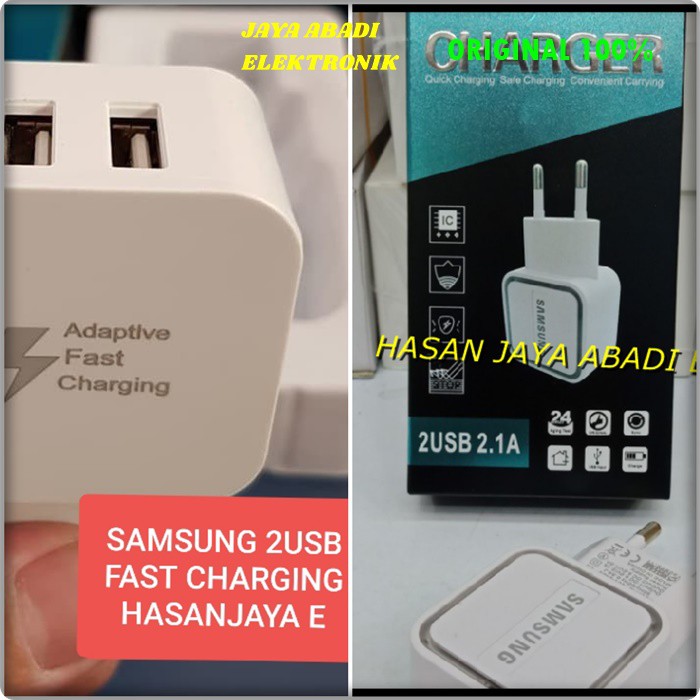 J56 SAMSUNG 3A ADAPTOR 2 USB LED SUPER FAST CHRGING MICRO USB CHARGER CHARGE CAS CASAN QUICK FLASH TRAVEL 2IN1 MIKRO USB LED UNIVERSAL BISA MEREK HANDPHONE ADAPTOR SET  DENGAN KABEL MIKRO USB LEBIH FLEKSIBEL DAN TIDAK MEMAKAN TEMPAT HARGA TERJANGKAU