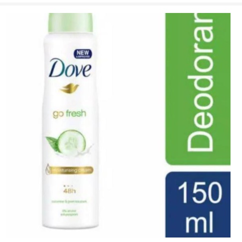 Dove go fresh cucumber deodorant spray 150 ml