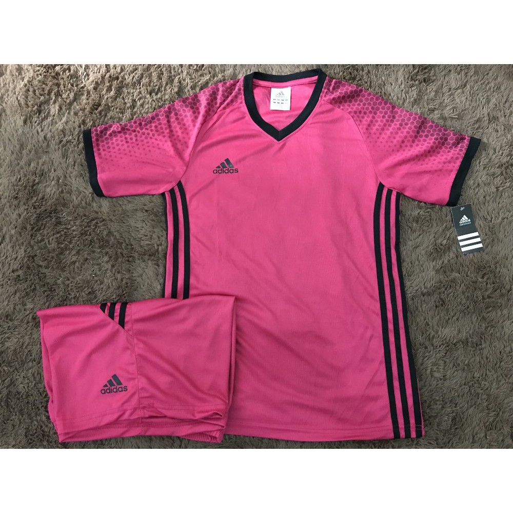 Jual Setelan Futsal MU Away Pink  stelan jersey   baju tim sepakbola Murah