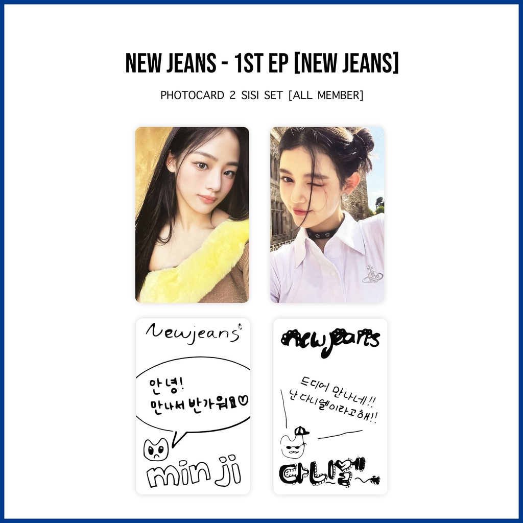 [SET] Photocard New Jeans 1st Ep