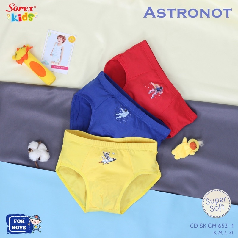 CD Celana Dalam Segitiga Anak Laki Laki Sorex Kids Boy gm 652