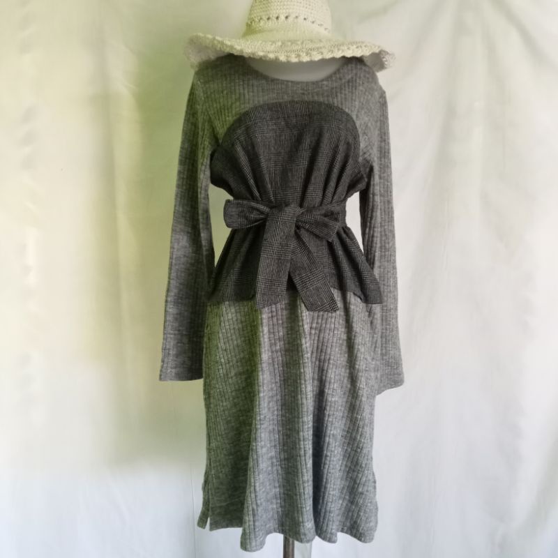 tunik rajut Korea style