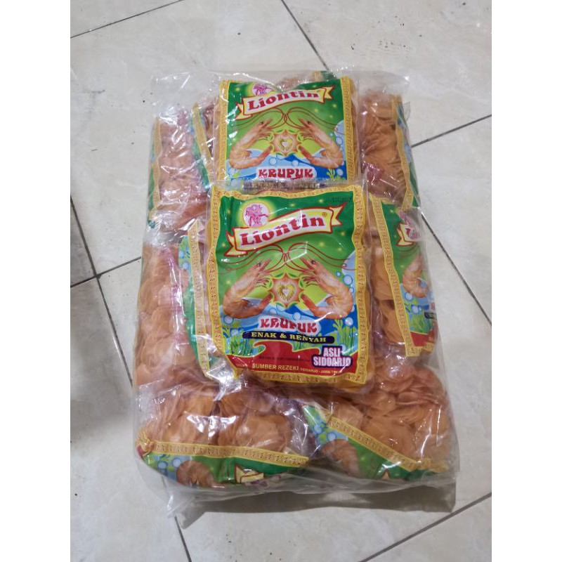 

KRUPUK SARI UDANG LIONTIN 500GRAM