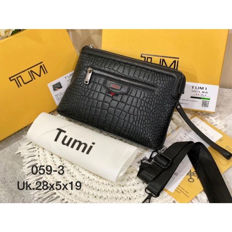 ￼HANDBAG PRIA WANITA - HANDBAG KULIT PRIA DAN WANITA -CLUTCH TUMI