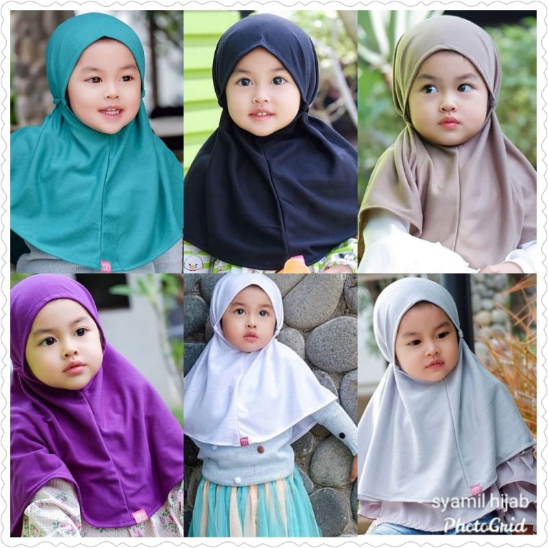 bergo maryam anak tali/bergo tali maryam anak