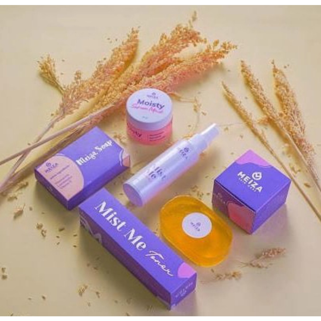 PROMO LAUNCHING PAKET MEIZA SKINCARE / PAKET SKIN CARE BPOM / PAKET PERAWATAN WAJAH / PAKET GLOWING