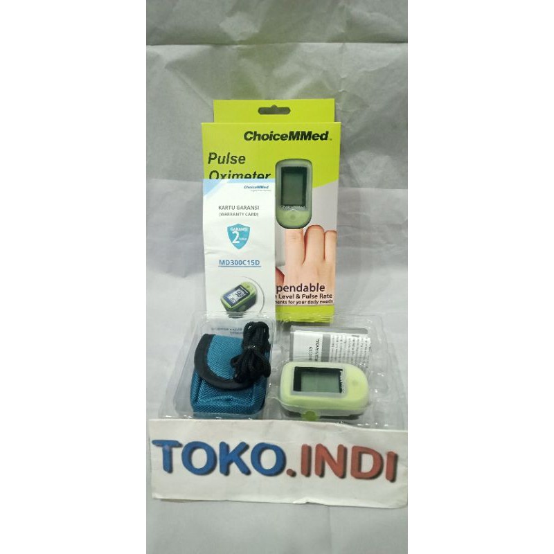 Pulse Oximeter ChoiceMMED / Oximeter ChoiceMMED / Alat Ukur Kadar Oxgen / Oximeter MD300C15D