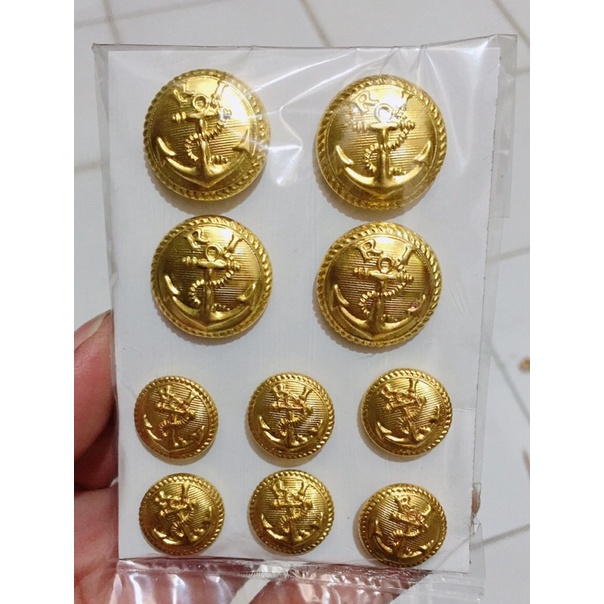 kancing pdu TNI AL/kancing pdu jangkar TNI AL