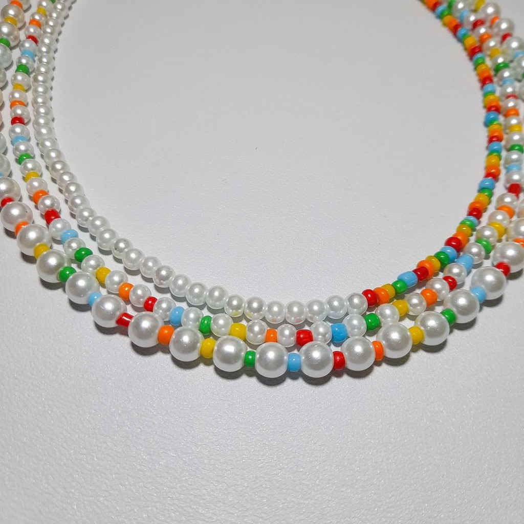 Lollipop Pearl Necklace