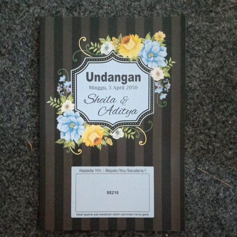 cetak undangan erba 88218